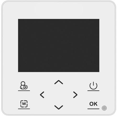 Przewodowy panel operatora do modułowych pomp ciepła Mycond MCU